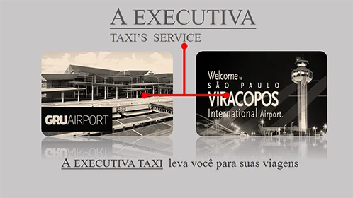 A Executiva Taxi leva você para suas viagens