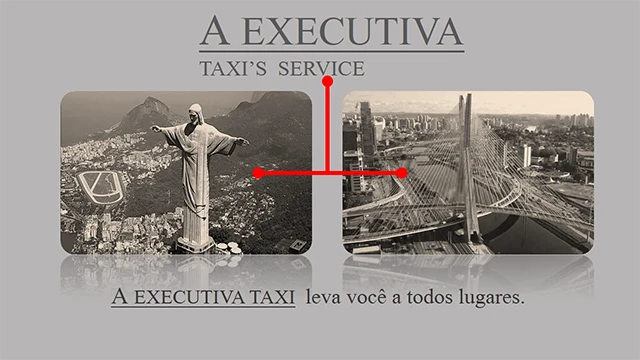 A Executiva Taxi leva você a todos os lugares